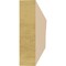 Ekena Millwork 2in. W x 8in. H x 32in. L Yorktown Woodgrain TimberThane Rafter Tail, Primed Tan RFTUR02X08X32YORRCPR - alternate 4